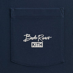 Kith for Bob Ross Palette Pocket Tee - Nocturnal
