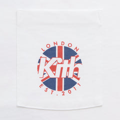 Kith Union Jack Shield Vintage Tee - White