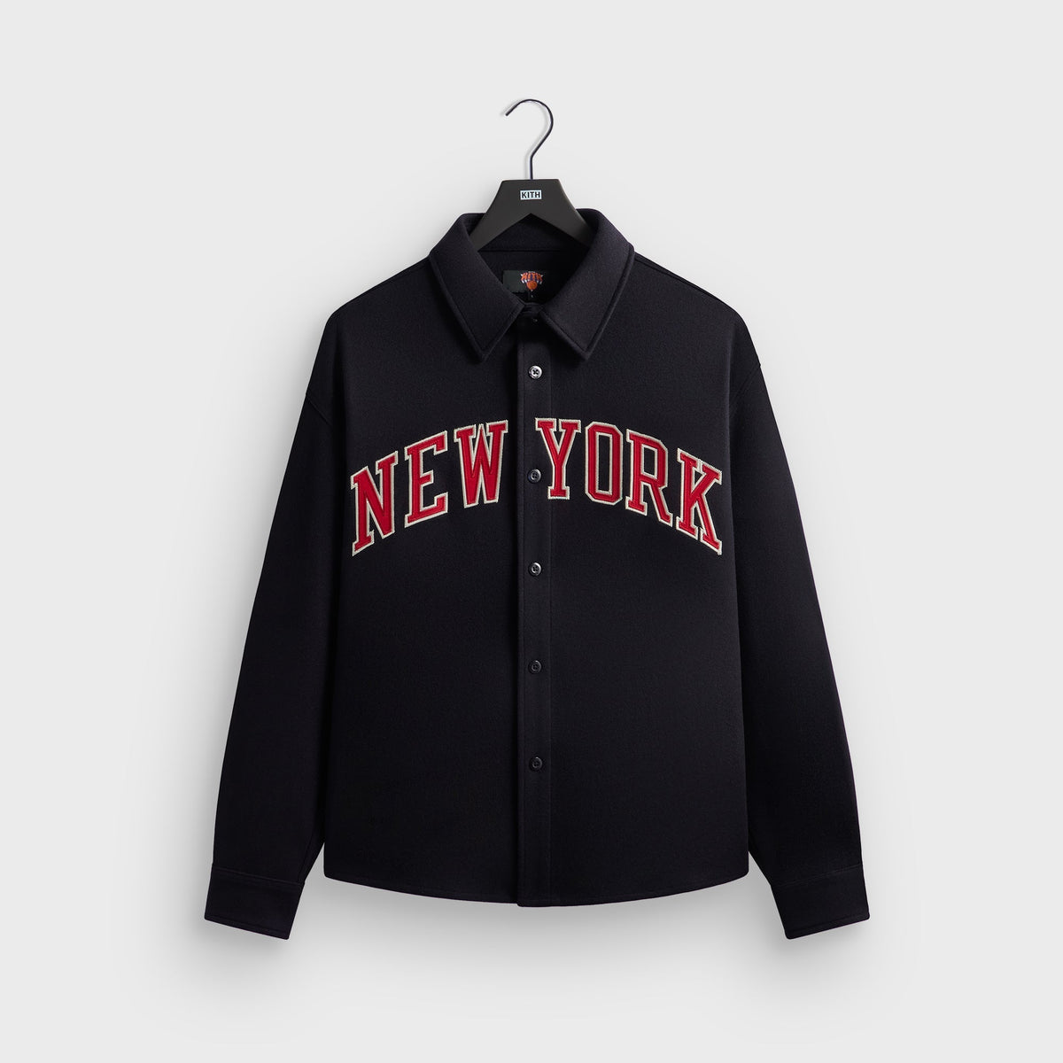Kith for the New York Knicks Felted Apollo Shirt - Nocturnal
