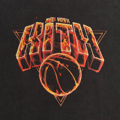 Kith for the New York Knicks Fire Vintage Jones Tee - Black