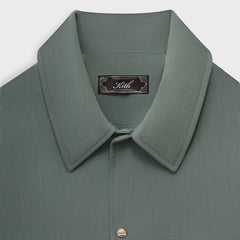 Kith Midweight Double Weave Montague Shirt - Court