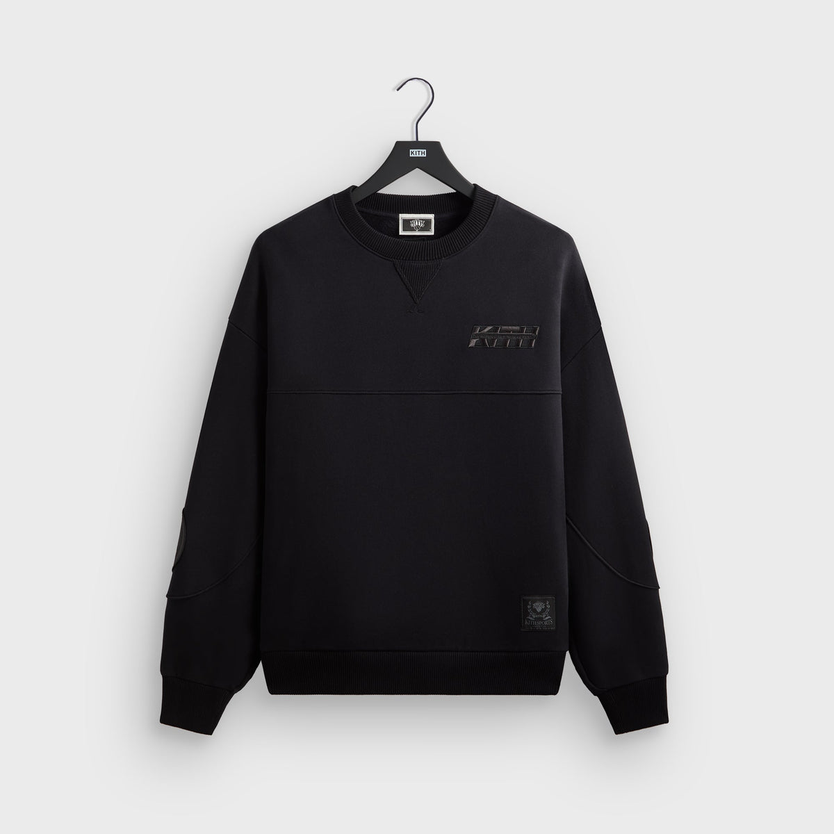 Kith for the New York Knicks Tonal Vintage Crewneck - Black