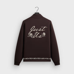 Kith Floral Queensbridge Quarter Zip - Incognito