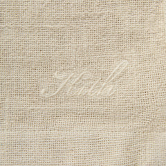 Kith Soft Woven Cropped Beckham Camp Collar Shirt - Waffle
