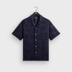 Kith Corded Floral Thompson Camp Collar Shirt - Nocturnal