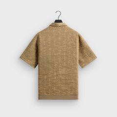Kith High Twist Tweed Graham Polo - Palomino