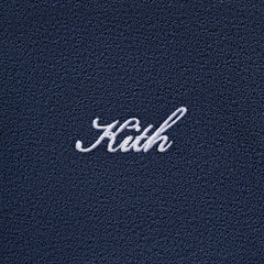 Kith Textured Towel Terry Heathrow Polo - Nocturnal
