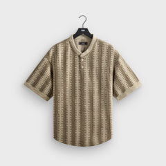 Kith Geo Crochet Warner Pullover - Veil