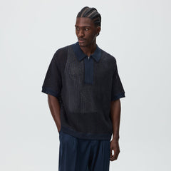 Kith Knit Nash Polo - Cosmos