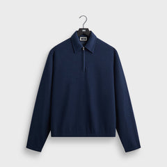 Kith Double Face Jersey Jace Polo - Nocturnal
