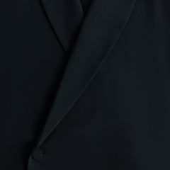 Kith Double Crepe Long Sleeve Thompson Crossover Shirt - Black