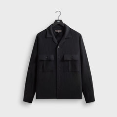 Kith Crinkled Nylon Ugo Shirt - Black