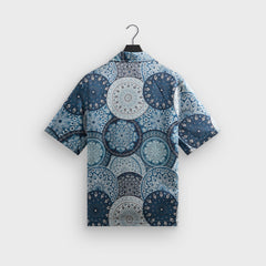 Kith Mosaic Mandala Thompson Camp Collar Shirt - Novel
