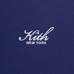 Kith Interlock Graham Polo - Deep Royal