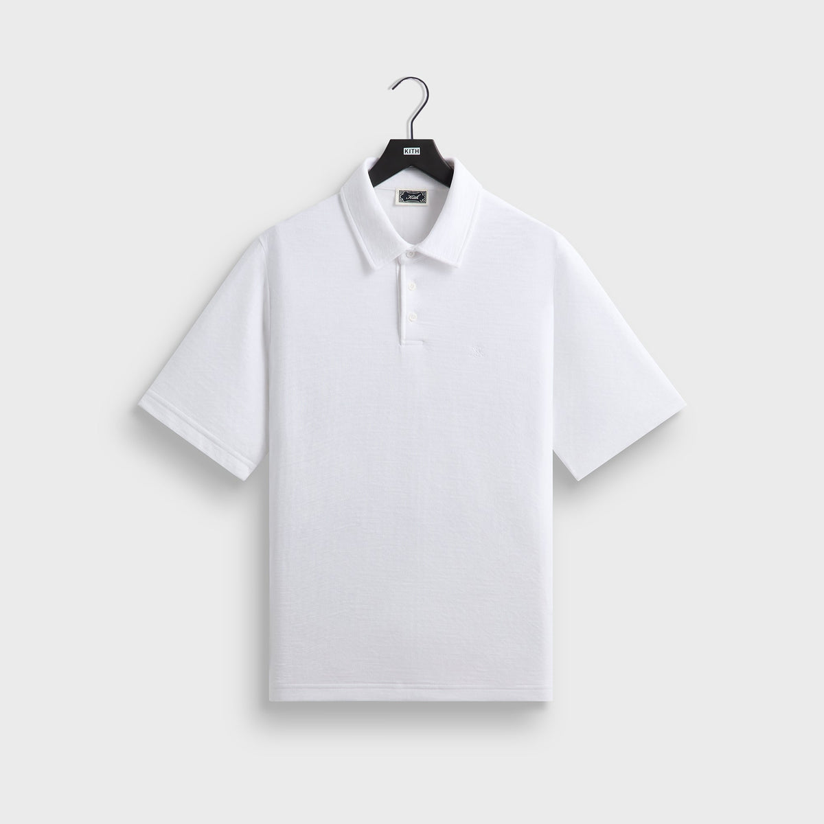 Kith Double Face Jersey Heathrow Polo - White