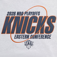 Kith for the New York Knicks Playoffs Nelson Hoodie - Light Heather Grey