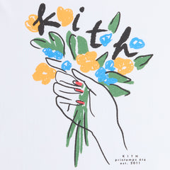 Kith Flowers Tee - White