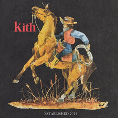 Kith Cowboy Vintage Tee - Black