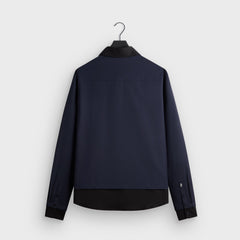 &Kin Tropical Wool Nico Shirt - Nocturnal