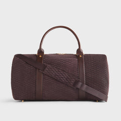Kith Monogram Suede Traveler K55 Bag - Incognito