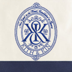 Kith Embroidered Canvas Tote Bag - Sandrift