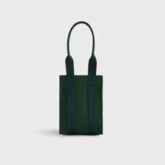 Kith Monogram Canvas Wine Tote Bag - Conifer