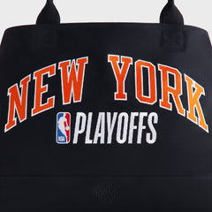 Kith for the New York Knicks Playoffs Canvas Tote - Black