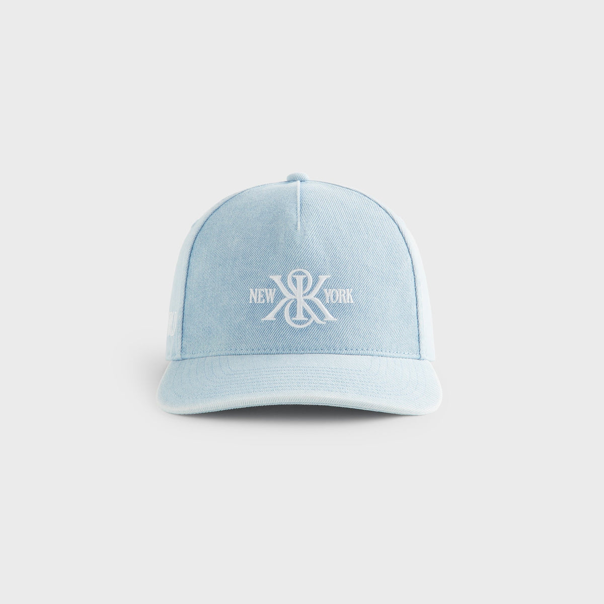 Kith K&K New York Denim Bay Low Pinch Crown Snapback - Light Indigo