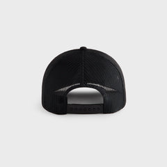 Kith New York To The World Relaxed Twill Nolan Trucker Hat - Black