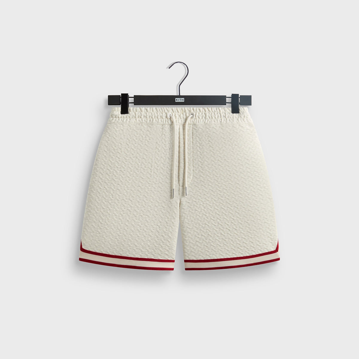 Kith Tessellation Interlock Curtis Short - Light Heather Grey