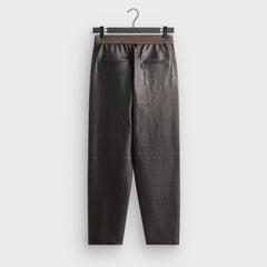 &Kin Irving Combo Leather Moto Pant - Hickory