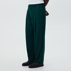 Kith Drape Twill Kylan Pleated Trouser - Chronicle