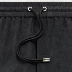 &Kin Cupro Linen Dylan Short - Black