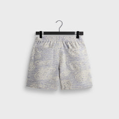 Kith Heathered Paisley Lewis Short - Light Indigo