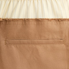 &Kin Linen Viscose Twill Emil Short - Strand