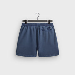 Kith Indigo Micro Fleece Curtis Short - Dark Indigo
