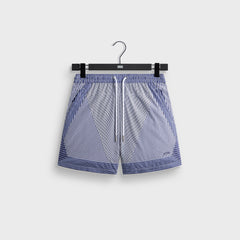 Kith Poplin Stripe Turbo Short - Darkshore