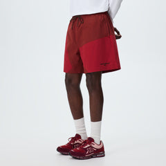 Kith & New Balance Poplin Mix Madison Short - Biking Red