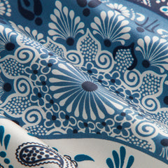 Kith Printed Mandala Silk Scarf - Novel