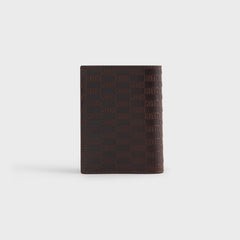 Kith Monogram Leather Bi-Fold Wallet - Incognito