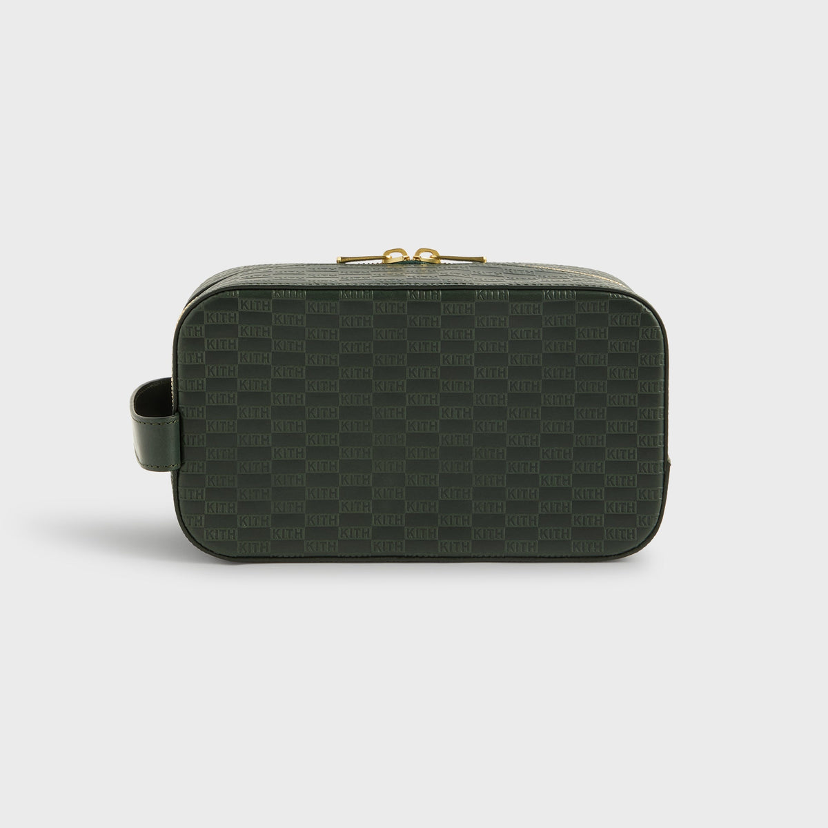 Kith Monogram Leather Dopp Kit - Equestrian