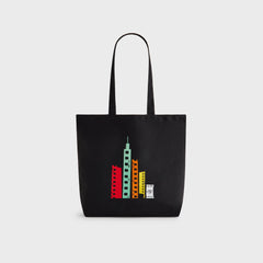 Kith for Tribeca Festival Canvas Medium Tote Bag - Black