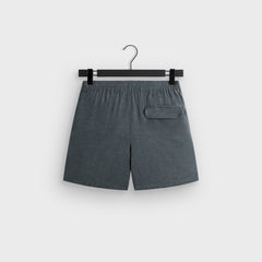 &Kin Cupro Linen Kellen Short - Somber