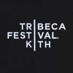 Kith for Tribeca Festival Logo Lockup Nelson Crewneck - Black