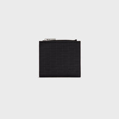Kith Monogram Leather Snap Wallet - Black