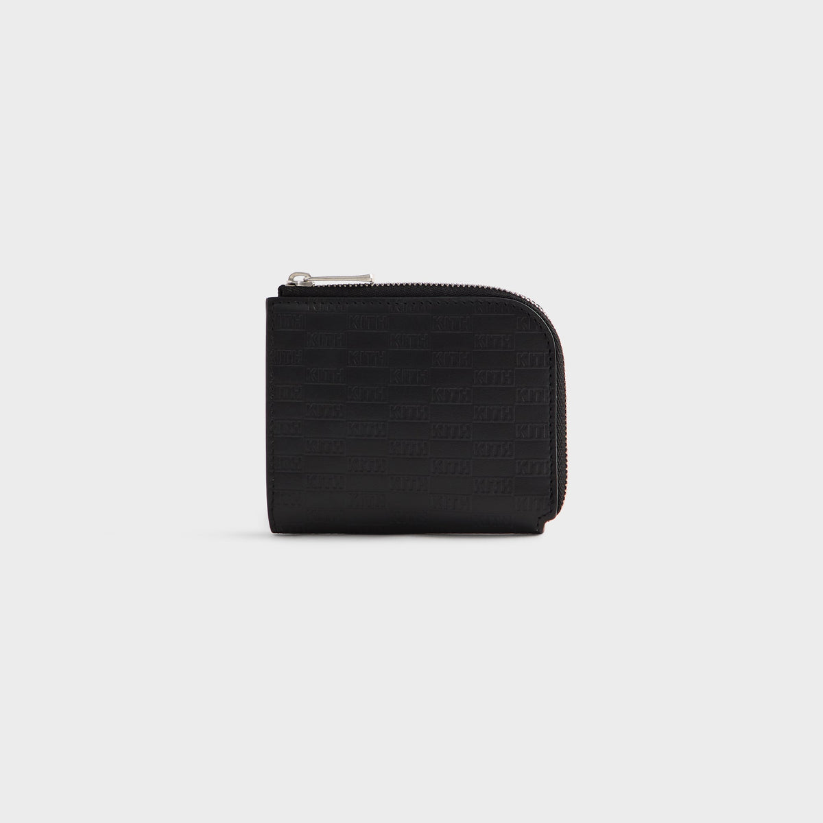 Kith Monogram Vachetta Zip Wallet - Black