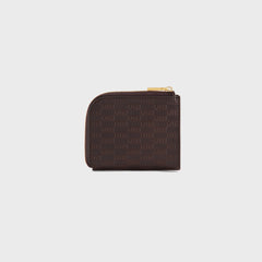 Kith Monogram Vachetta Zip Wallet - Incognito