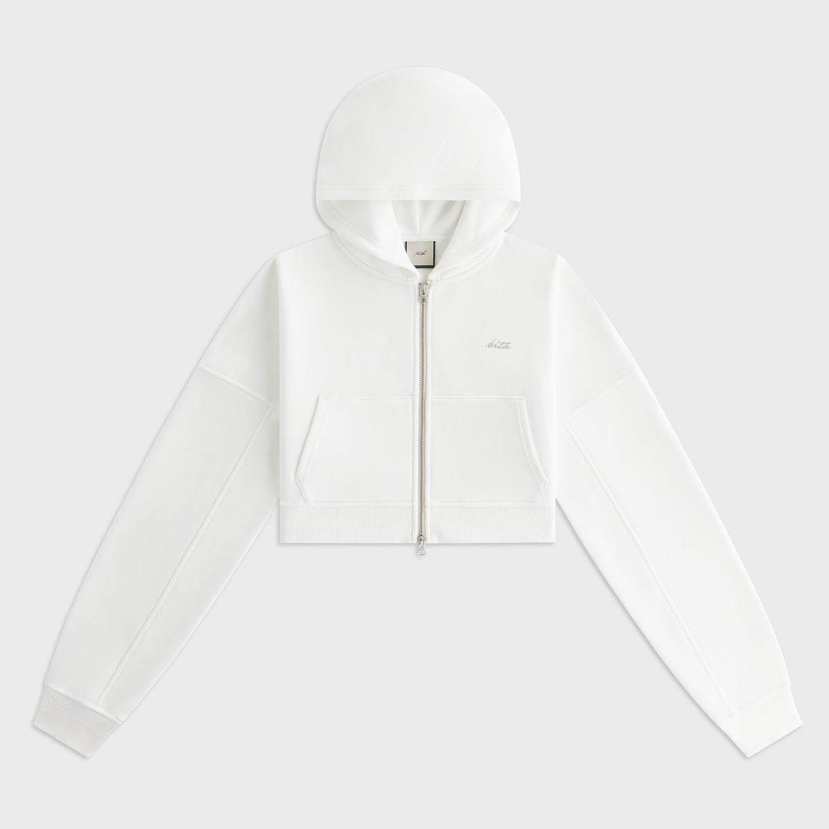 Kith Women Hendler Cropped Hoodie - White