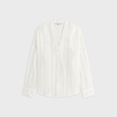 Kith Women Carmyn Sheer Cardigan Shirt - White