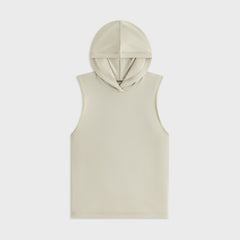 Kith Women Haru Hooded Muscle Tank - Plaster